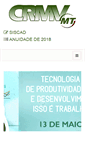 Mobile Screenshot of crmv-mt.org.br
